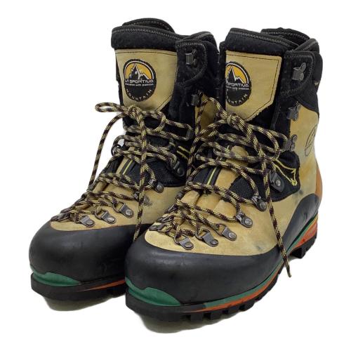 LA SPORTIVA (スポルティバ) ネパールエボ ハイカット(ハードソール) トレッキングシューズ メンズ 27.0cm カーキxブラック