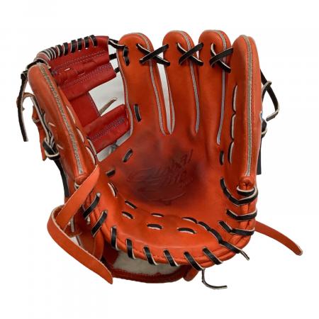 ミズノ　Global Elite 硬式オーダーグローブ オレンジ MIZUNO (ミズノ) GLOBAL ELITE ORDER 軟式グローブ 耕作印 グローバル