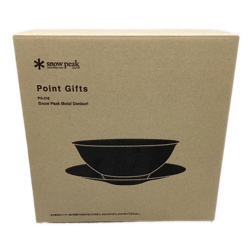 Snow peak (スノーピーク) ポイントギフト メタル丼 アウトドア食器 PG-318