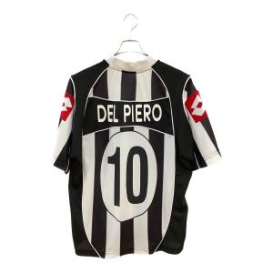 ユベントス 【10】アレサンドロ・デルピエロ・02-03シーズン・ホーム サッカーユニフォーム ブラックxホワイト SIZE XL