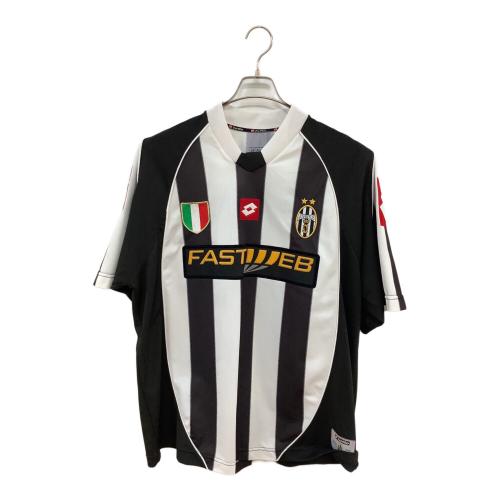 ユベントス 【10】アレサンドロ・デルピエロ・02-03シーズン・ホーム サッカーユニフォーム ブラックxホワイト SIZE XL