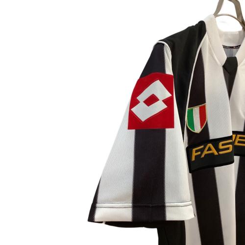 ユベントス 【10】アレサンドロ・デルピエロ・02-03シーズン・ホーム サッカーユニフォーム ブラックxホワイト SIZE XL