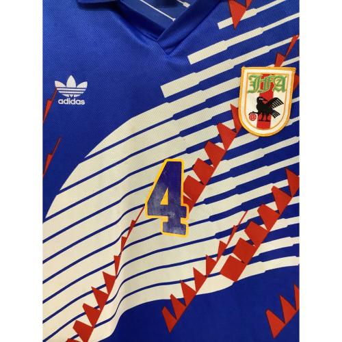 日本代表 (ニホンダイヒョウ) 【4】堀池巧・1992-1995シーズン・ホーム サッカーユニフォーム SIZE O(XL相当)