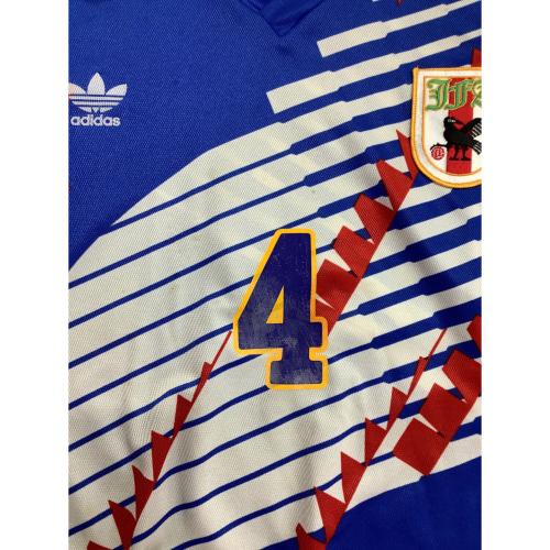 日本代表 (ニホンダイヒョウ) 【4】堀池巧・1992-1995シーズン・ホーム サッカーユニフォーム SIZE O(XL相当)