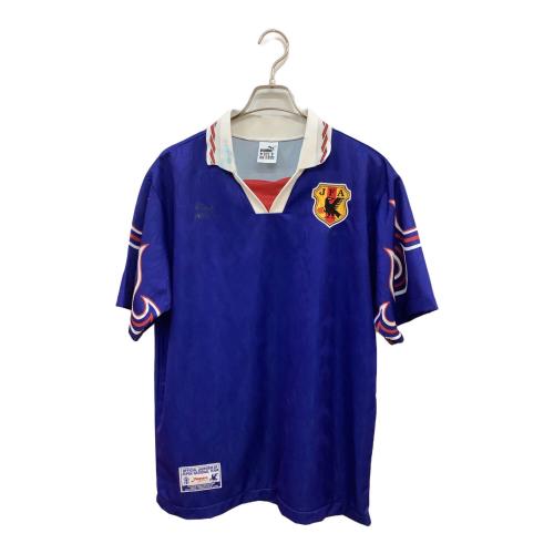 日本代表 (ニホンダイヒョウ) 1996シーズン・ホーム サッカーユニフォーム ブルー SIZE O