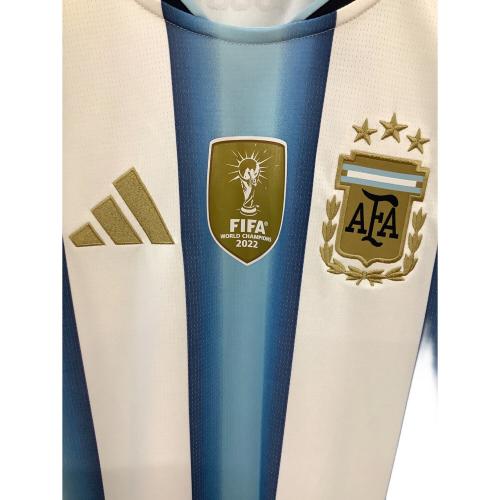 アルゼンチン代表 (アルゼンチンダイヒョウ) 2026シーズン・ホーム サッカーユニフォーム JM8396 スカイブルーxホワイト SIZE 2XL