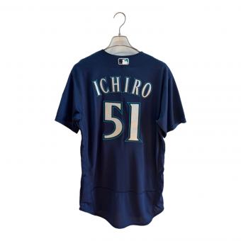 シアトル・マリナーズ (シアトルマリナーズ) 【1】イチロー・ビジター 応援グッズ MJCL07 USA製 SIZE 44 ネイビー