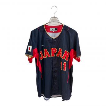 日本代表(侍ジャパン) (ニホンダイヒョウ(サムライジャパン)) 【11】ダルビッシュ有・2023シーズン・ビジター 応援グッズ 12JCAU9227 Lサイズ ネイビーxレッド