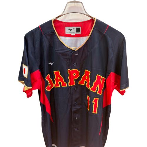 日本代表(侍ジャパン) (ニホンダイヒョウ(サムライジャパン)) 【11】ダルビッシュ有・2023シーズン・ビジター 応援グッズ 12JCAU9227 Lサイズ ネイビーxレッド