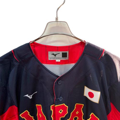 日本代表(侍ジャパン) (ニホンダイヒョウ(サムライジャパン)) 【8】佐藤輝明・ビジター 応援グッズ Lサイズ ネイビー