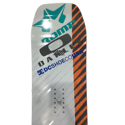 ROME (ローム) AGENT スノーボード 24-25モデル @ 151cm ホワイト×オレンジ