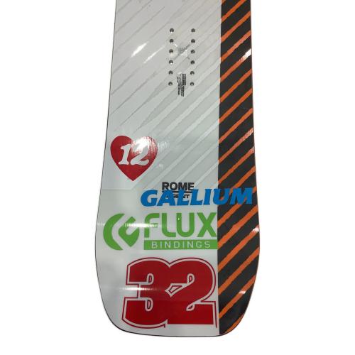 ROME (ローム) AGENT スノーボード 24-25モデル @ 151cm ホワイト×オレンジ