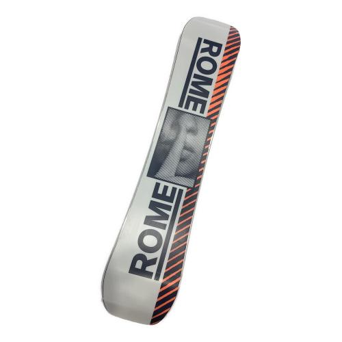 ROME (ローム) AGENT スノーボード 24-25モデル @ 151cm ホワイト×オレンジ