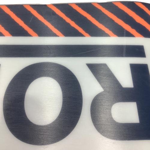 ROME (ローム) AGENT スノーボード 24-25モデル @ 151cm ホワイト×オレンジ