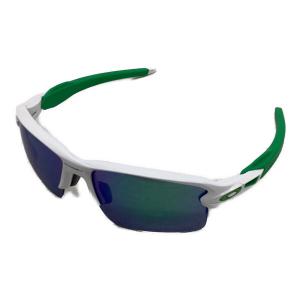 OAKLEY (オークリー) FLAK2.0 サングラス OO9188-6359 ホワイト×グリーン