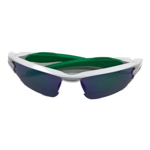 OAKLEY (オークリー) FLAK2.0 サングラス OO9188-6359 ホワイト×グリーン