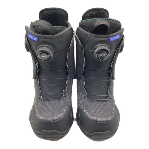 BURTON (バートン) RITUAL SO / Step ON Re:Flex ビンディング レディースモデル ブーツ22-23/バイン22-23 ブーツ:24.5cm/バインMサイズ ブラック