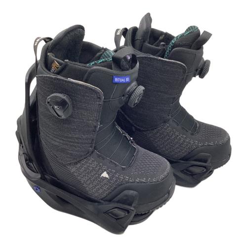 BURTON (バートン) RITUAL SO / Step ON Re:Flex ビンディング レディースモデル ブーツ22-23/バイン22-23 ブーツ:24.5cm/バインMサイズ ブラック