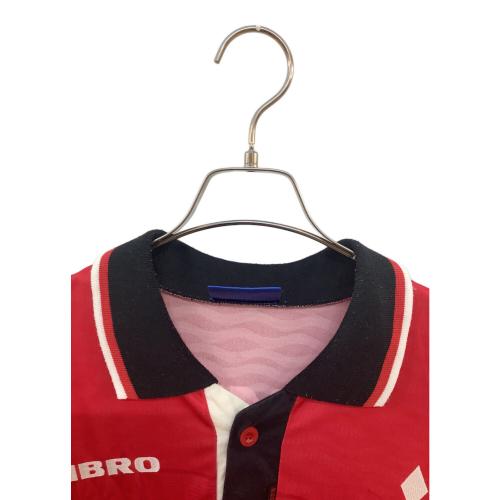 浦和レッズ (ウラワレッズ) 1997シーズン・ホーム サッカーユニフォーム レッド SIZE L