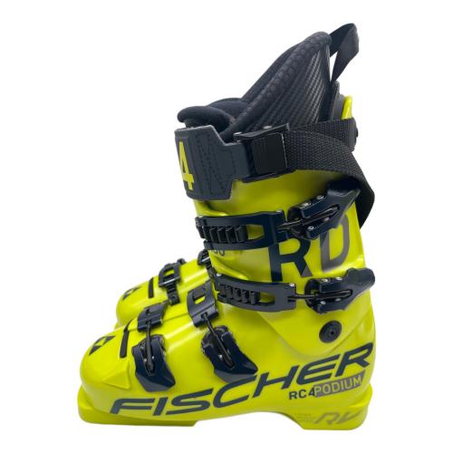 FISCHER (フィッシャー) RC4 Podium スキーブーツ 程度B メンズ SIZE 26.5cm イエロー