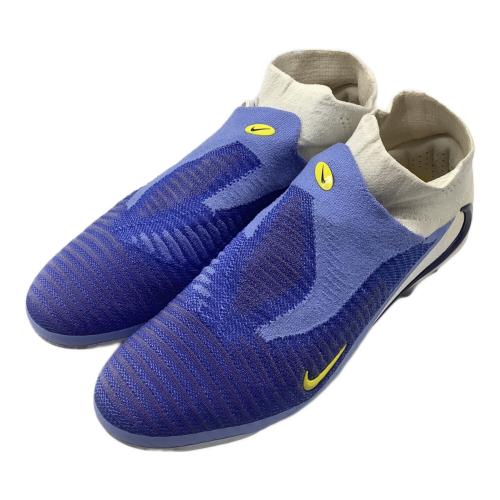NIKE (ナイキ) ファントム 6 HIGH エリート サッカースパイク HQ2328-400 ホワイト×ブルー FG SIZE 26cm