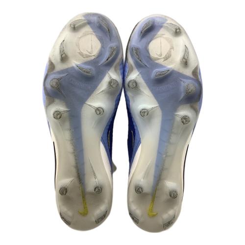 NIKE (ナイキ) ファントム 6 HIGH エリート サッカースパイク HQ2328-400 ホワイト×ブルー FG SIZE 26cm