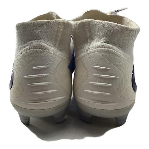 NIKE (ナイキ) ファントム 6 HIGH エリート サッカースパイク HQ2328-400 ホワイト×ブルー FG SIZE 26cm