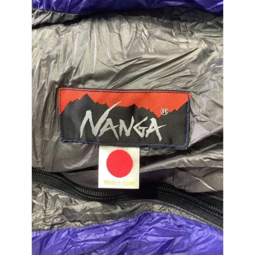 NANGA (ナンガ) 封筒型シュラフ(ダウン) パープルxグレー ウルトラドライドライダウンバッグ1000
