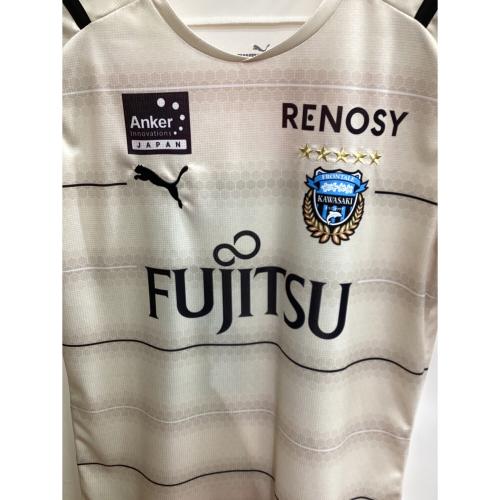川崎フロンターレ (カワサキフロンターレ) 2021アウェイ オーセンティック サッカーユニフォーム 921414 アイボリー SIZE L