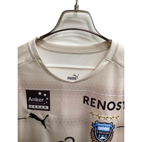 川崎フロンターレ (カワサキフロンターレ) 2021アウェイ オーセンティック サッカーユニフォーム 921414 アイボリー SIZE L