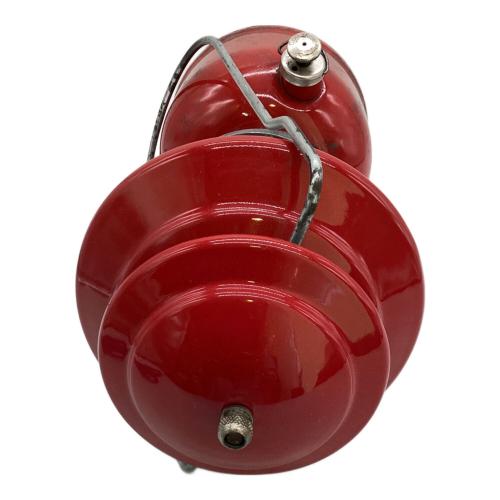 Coleman (コールマン) ガソリンランタン 200A レッド PYREXグローブ ヴィンテージ @