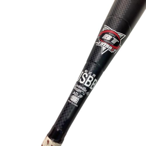 LOUISVILLE SLUGGER (ルイスビルスラッガー) CATALYST EXTRA+BT 軟式バット JRB015B 83cm レッド×ブラック