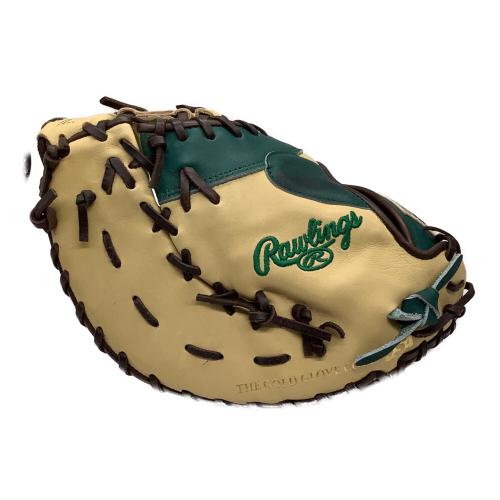 RAWLINGS (ローリングス) ソフトボール用グローブ GS2HDYZ6 29cm ベージュ×グリーン