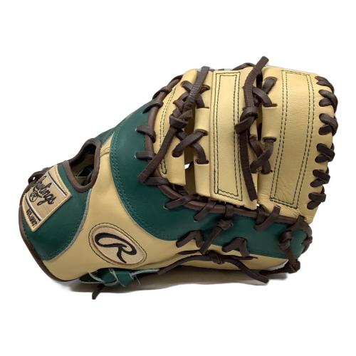 RAWLINGS (ローリングス) ソフトボール用グローブ GS2HDYZ6 29cm ベージュ×グリーン