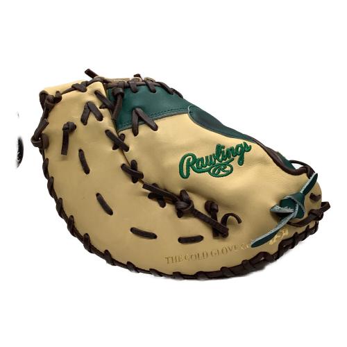 RAWLINGS (ローリングス) ソフトボール用グローブ GS2HDYZ6 29cm ベージュ×グリーン