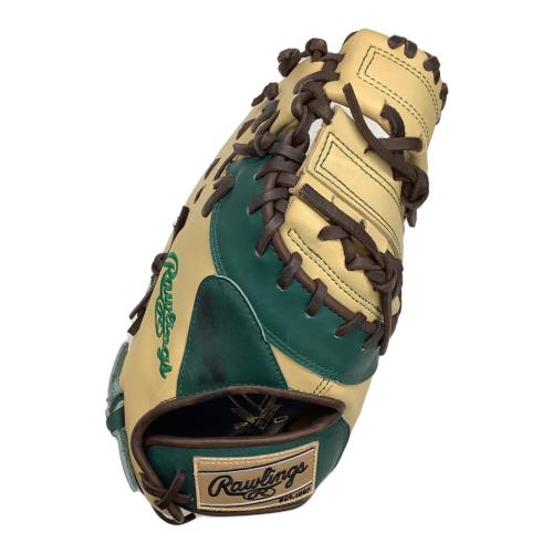 RAWLINGS (ローリングス) ソフトボール用グローブ GS2HDYZ6 29cm ベージュ×グリーン