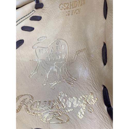 RAWLINGS (ローリングス) ソフトボール用グローブ GS2HDYZ6 29cm ベージュ×グリーン