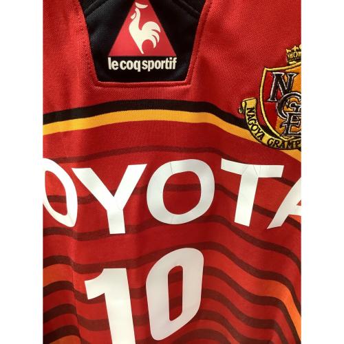 名古屋グランパス (ナゴヤグランパス) 【10】 ドラガン・ストイコビッチ・2001シーズン・ホーム サッカーユニフォーム QS-7480 レッド MLサイズ