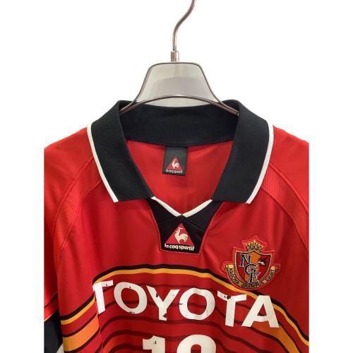 名古屋グランパス (ナゴヤグランパス) 【10】ドラガン・ストイコビッチ・01-02シーズン・ホーム サッカーユニフォーム QS-7467 レッドxブラック SIZE O-XO