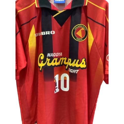 名古屋グランパス (ナゴヤグランパス) 【10】ドラガン・ストイコビッチ・1997シーズン・ホーム サッカーユニフォーム レッド SIZE O