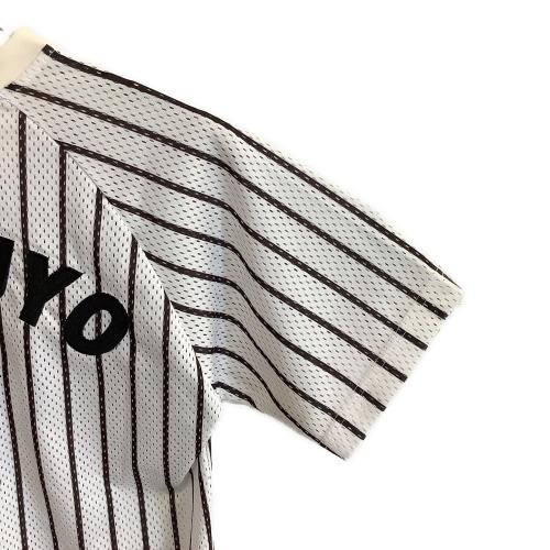 阪神タイガース (ハンシンタイガース) 【5】新庄剛・ホーム 応援グッズ Lサイズ ホワイト×ブラック