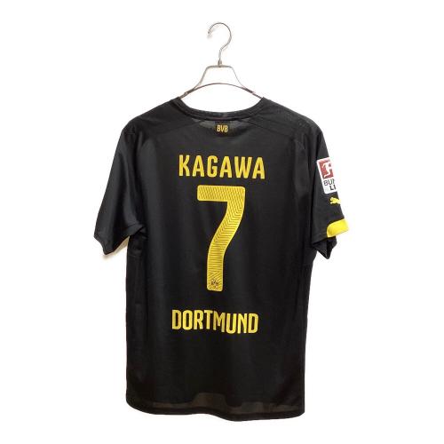 ドルトムント 【7】香川真司・14-15シーズン・アウェイ サッカーユニフォーム 745883-01 ブラック SIZE L