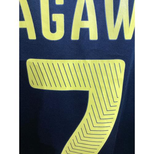 ドルトムント 【7】香川真司・14-15シーズン・アウェイ サッカーユニフォーム 745883-01 ブラック SIZE L