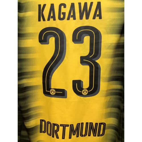 ドルトムント 【23】香川真司・17-18シーズン・ホーム サッカーユニフォーム 751675 イエロー SIZE L
