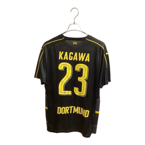 ドルトムント 【23】香川真司・16-17シーズン・アウェイ サッカーユニフォーム 749823-02 ブラック SIZE L