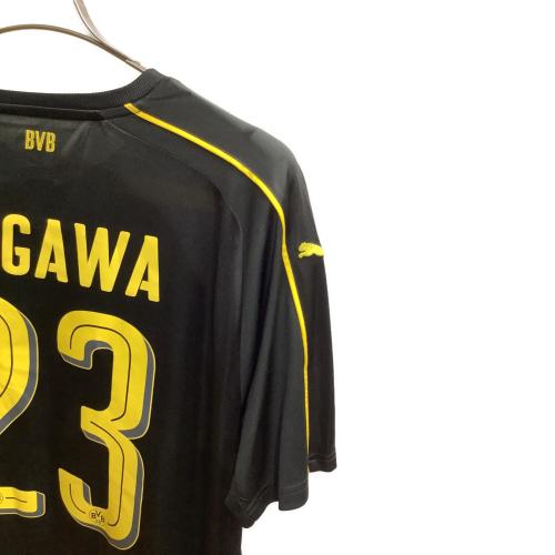 ドルトムント 【23】香川真司・16-17シーズン・アウェイ サッカーユニフォーム 749823-02 ブラック SIZE L