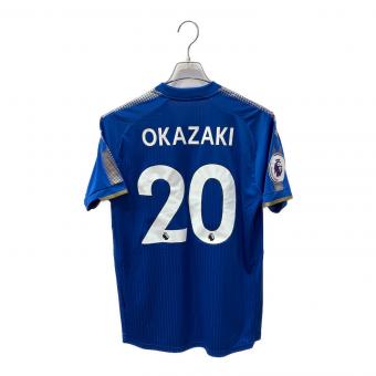 レスターシティ 【20】岡崎慎司・17-18シーズン・ホーム サッカーユニフォーム 898261-01 ブルー SIZE L
