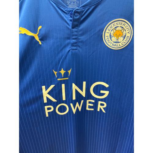 レスターシティ 【20】岡崎慎司・17-18シーズン・ホーム サッカーユニフォーム 898261-01 ブルー SIZE L