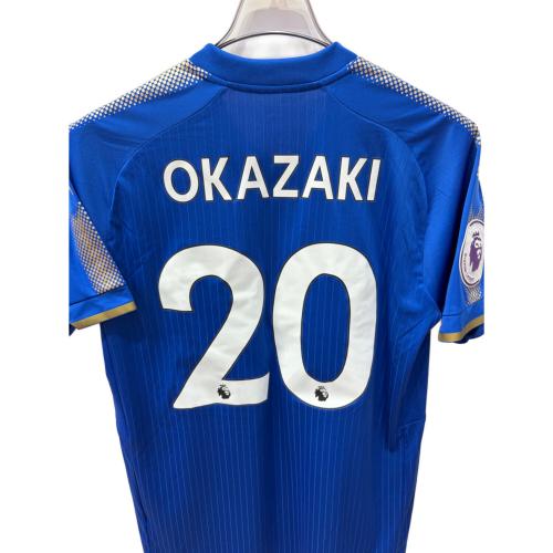 レスターシティ 【20】岡崎慎司・17-18シーズン・ホーム サッカーユニフォーム 898261-01 ブルー SIZE L