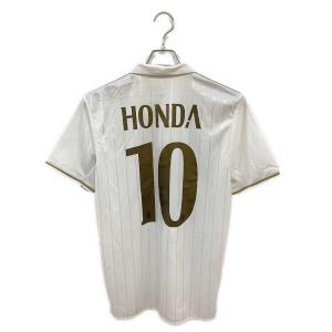 ACミラン (エーシーミラン) 【10】本田圭佑・16-17シーズン・アウェイ サッカーユニフォーム AI6891 ホワイト SIZE O(XL相当)